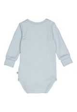 Müsli by Green Cotton Langarmbody Unifarben blau 62 - 2