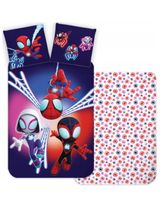 Marvel 2 pièces Linge de lit Spider-Man 135x100 cm Rouge - 0