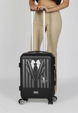 Wednesday Uniform-ABS 4-Wheel Cabin Suitcase Schwarz 38x55x20 cm schwarz Onesize Kinder - 5