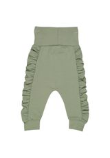 Müsli by Green Cotton Babyhose Unifarben grün 56 - 1