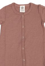 Müsli by Green Cotton Strampler Unifarben rosa 68 - 2