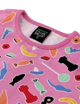 Villervalla Langarmshirt Süßigkeiten rosa 122 (6-7 Jahre) - 2