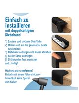 SIPO Protection rebords 2 m Noir - 6