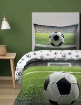 Faro Tekstylia 2 pièces Linge de lit Football 135x100 cm Multicolore - 1