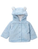 Minoti Winterjacke Kapuze blau 74 (6-9 Monate) - 0