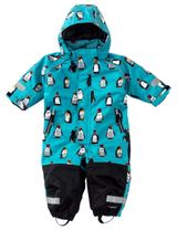 Villervalla Schneeanzug Pinguin Wasserdicht (8000mm) blau - 0