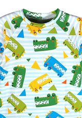 Denokids Alloverprint gruen 80 - 2