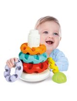 Clementoni Baby Stapelturm CE-zertifiziert 15 cm 6+ Monate bunt - 2