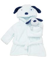Rock A Bye Baby Boutique 2 pièces Ensemble Chien Bleu clair - 0