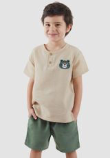 Shirt & Shorts Set beige 104 - 6