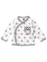 Baby Sweets 3 pièces Ensemble Hibou Étoiles Blanc - 1