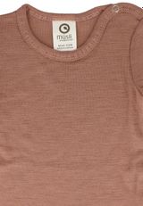 Müsli by Green Cotton Langarmbody Unifarben rosa 62 - 2