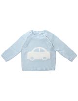 Rock A Bye Baby Boutique 4 Teile Set Auto hellblau 56 (Neugeborene) - 1