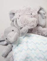 Snuggle Tots 2 pièces Ensemble Éléphant Zigzag Gris - 3
