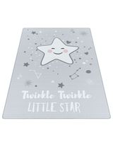Teppich Star Sterne grau 140x200 - 0