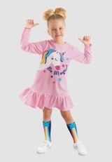 Denokids Print pink 110 - 4