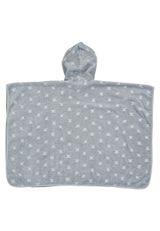 Green Cotton Badeponcho grau 92-104 - 1