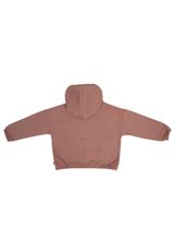 Müsli by Green Cotton Kapuzenpullover Unifarben rosa 104 - 1