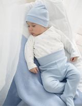 Pinokio Schlafanzughose blau 50 (Neugeborene) - 1