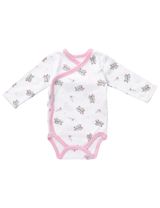 E Plus M 4 pièces Ensemble Minnie Mouse Blanc 6-9M (68-74 cm) - 1