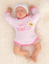 Baby Sweets Body Sweet Princess rosa 1 Monat (56) - 1