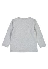 Fred s World by Green Cotton Langarmshirt Unifarben grau 86 - 1