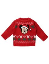 Disney Pullover Mickey Mouse rot 86/92 (18-24 Monate) - 0