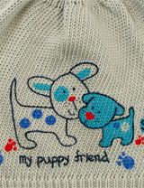 Aliap Mütze Hund grau 74 (6-9 Monate) - 2
