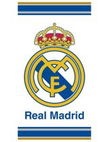 Real Madrid Serviette 70x140 cm Bleu - 0