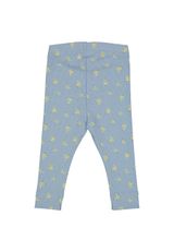 Müsli by Green Cotton Babyleggings Alloverprint hellblau 80 - 1