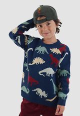 Denokids Print dunkelblau 104 - 3