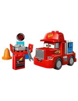 LEGO® DUPLO® 14 Teile LEGO® Mack beim Rennen 11x14x7 cm 2+ Jahre rot - 0