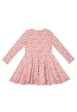 Fred s World by Green Cotton Kleid Unifarben rosa 98 - 1