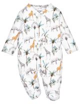 NINI Strampler Savanne weiß - 0