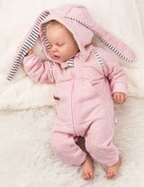 Koala Baby Strampler Hase Streifen weiß - 2