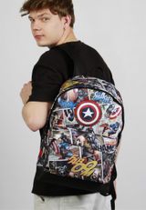Marvel Captain America Comic-FAN HS 2.2 44x31x18 cm bunt Onesize Kinder - 4