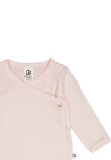 Müsli by Green Cotton Babylangarmshirt Unifarben rosa 44 - 2