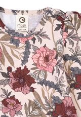 Müsli by Green Cotton Babylangarmshirt Blumen rosa 68 - 2