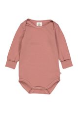 Müsli by Green Cotton Langarmbody Unifarben creme 80 - 1