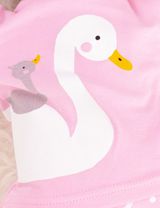 Baby Sweets 2 Teile Set Lovely Swan weiß 56 (Neugeborene) - 6