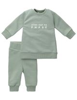 MaBu Kids 2 Teile Set Alles nur ne Phase Grüße, Gemüse salbei - 0