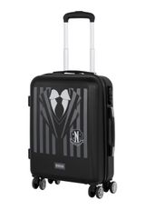 Wednesday Uniform-ABS 4-Wheel Cabin Suitcase Schwarz 38x55x20 cm schwarz Onesize Kinder - 0