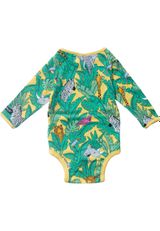 Villervalla Langarmbody Dschungel gelb 62 - 1