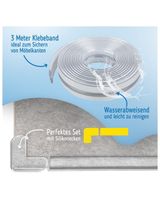 SIPO Protection rebords 3 m transparent - 3