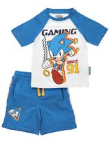 Sega 2 Teile Set Sonic blau 122 (6-7 Jahre) - 0