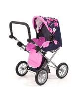 Bayer Design Puppenwagen Sterne 72,5x37x65 cm 3+ Jahre pink - 0