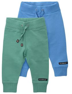 Baby Jogginghosen 2er Set - 100% Baumwolle Pumphosen Für Jungen & Mädchen