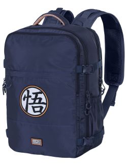 Dragon Ball (Bola de Dragón) Kamehameha-Mochila Trolley GTS FAN, Naranja, 32 x 47 cm, Capacidad