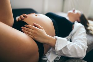 Dammmassage während der Schwangerschaft