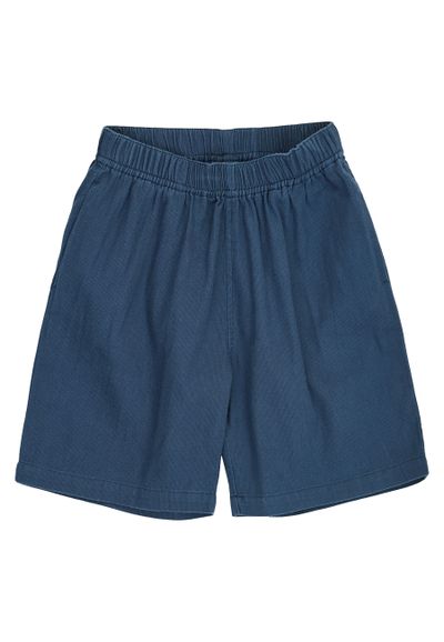 Green Cotton Shorts dunkelblau 116
